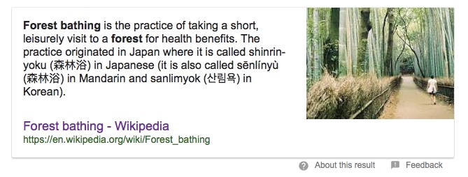 Forest Bathing Wiki